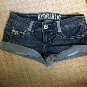Hydraulic Jean shorts